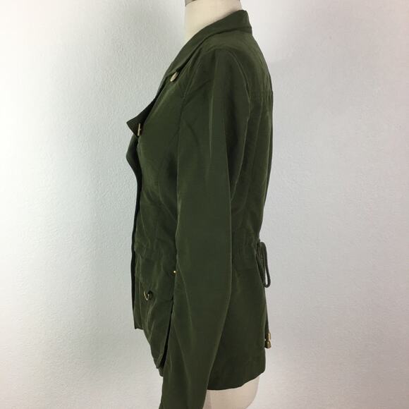 Daughters of the Liberation Olive Utility Military Jacket 4 - Picture 4 of 7